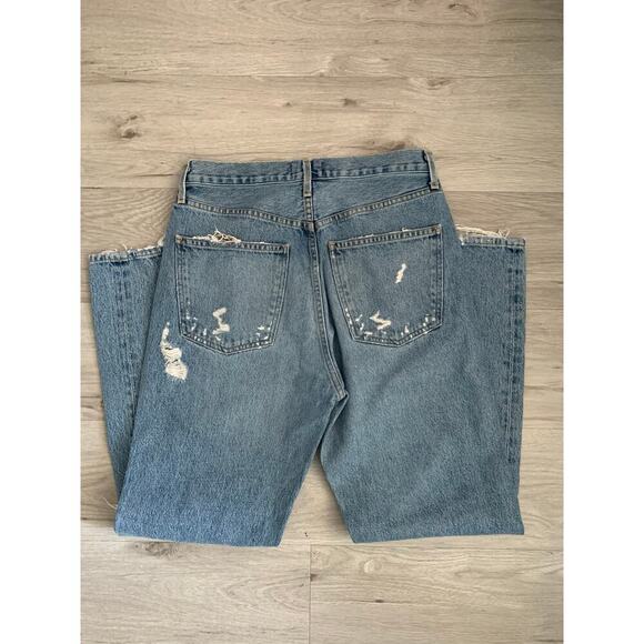 Agolde Midrise 90s Straight Fit Denim size 27 - Picture 8 of 8